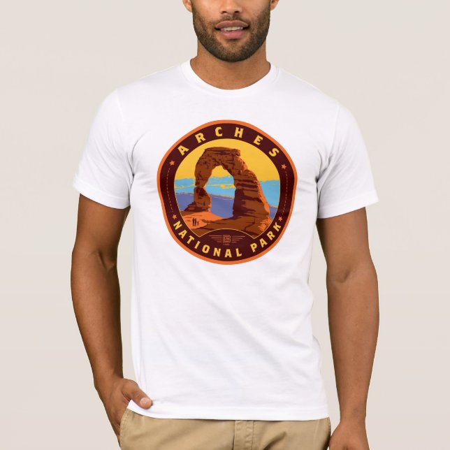 Arches Nationalpark T-Shirt (Vorderseite)