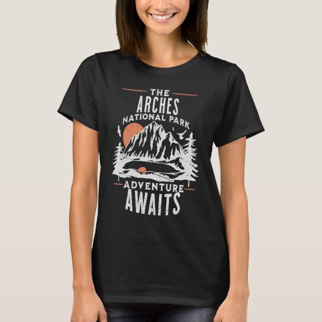 Arches Nationalpark T-Shirt (Vorderseite)