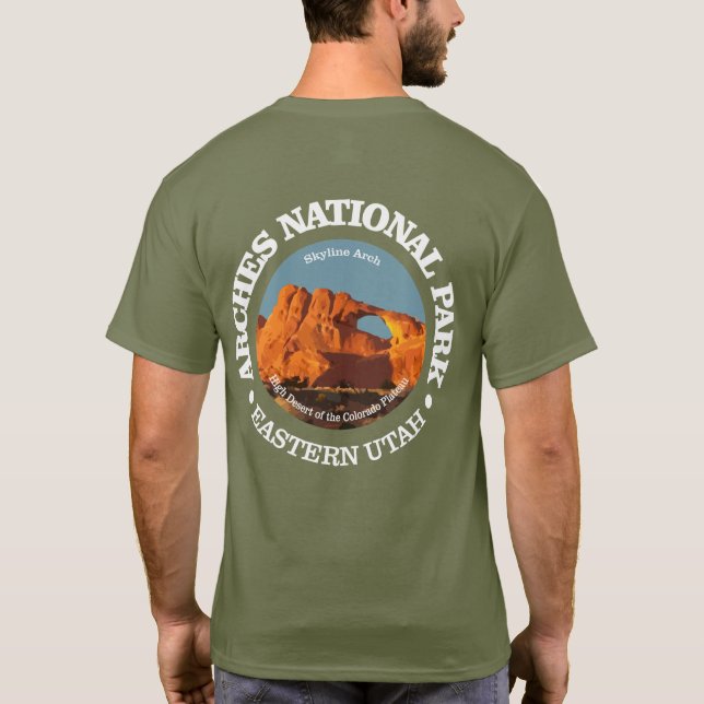 Arches Nationalpark T-Shirt (Rückseite)