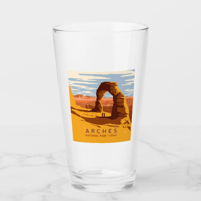 Arches Nationalpark | Utah Glas (Vorderseite)