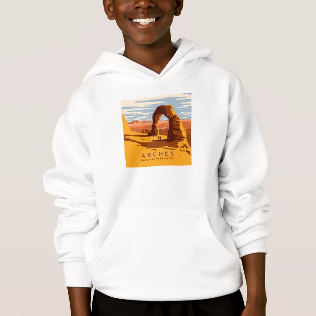 Arches Nationalpark | Utah Hoodie (Vorderseite)