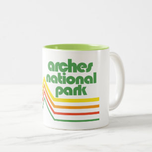 Arches-Nationalpark Zweifarbige Tasse