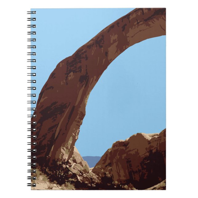 Arches Notebook, National Park Journal Notizblock (Vorderseite)