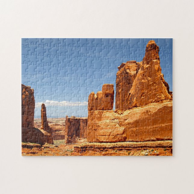 Arches Rock Formation Uta . Puzzle (Horizontal)