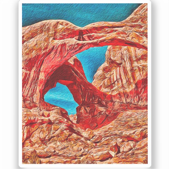 Arches Vinyl Sticker (Vorderseite)