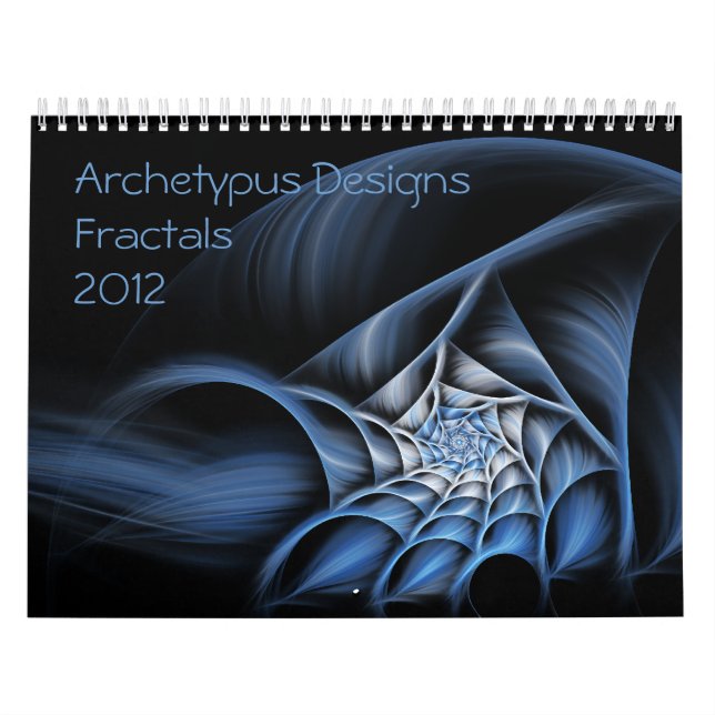 Archetypus entwirft Fraktal-Kunst-Kalender Kalender (Titelbild)
