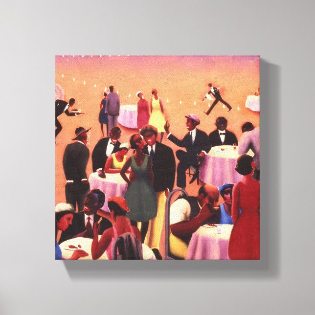 Archibald Motley  Art Deco  Leinwanddruck (Vorderseite)