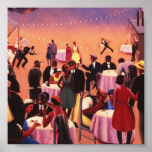 Archibald Motley Art Deco Poster<br><div class="desc">Barbeque Painting - Archibald Motley Art Deco Poster</div>