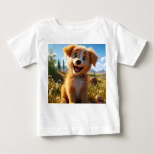 Archie - Gelbe Labrador Retriever Puppy Baby T-shirt