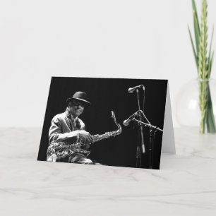 Archie Shepp 1 von P. Baud Banlieues Bleues 2010 G Karte