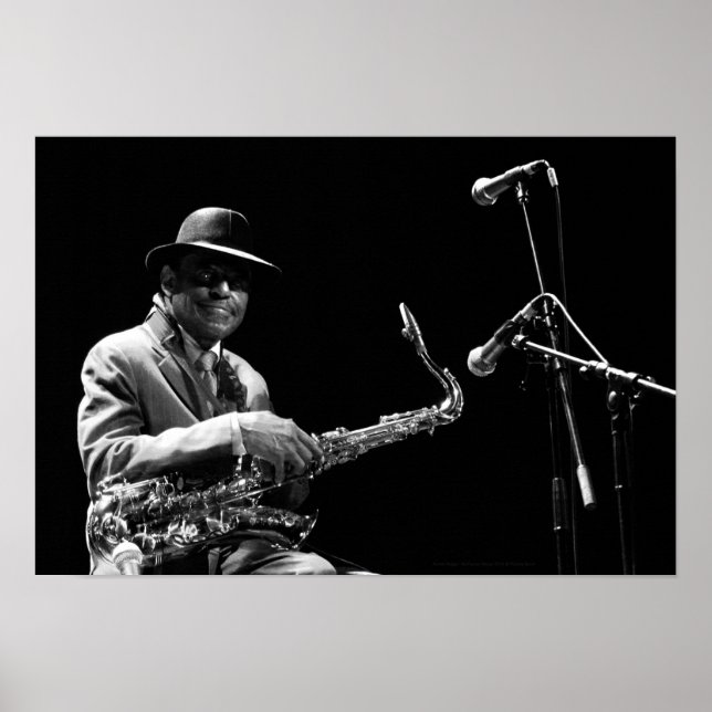 Archie Shepp 1 von P. Baud Banlieues Bleues 2010 P Poster (Vorne)