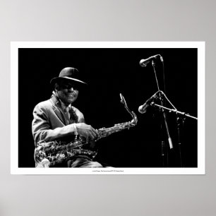 Archie Shepp 1 von P. Baud Banlieues Bleues 2010 P Poster