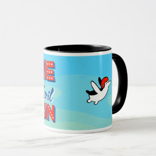 Archie the Daredevil Pinguin Tasse
