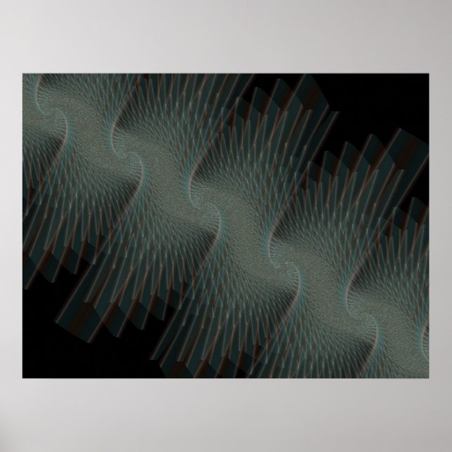 Archimedes Schraubendruck Poster (Vorne)