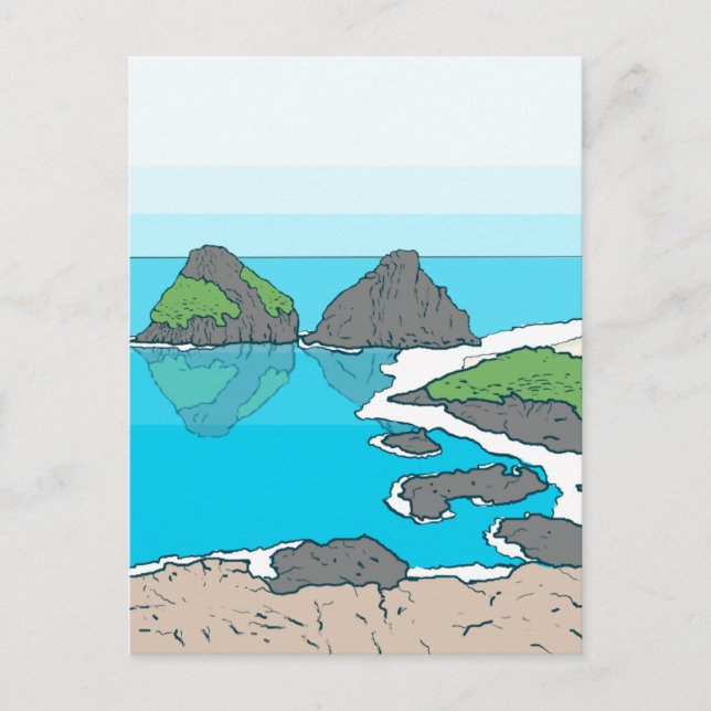 Archipel von Fernando de Noronha - Brasilien Postkarte (Vorderseite)