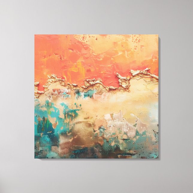 Archite Granit Leinwand Kunst (Vorderseite)