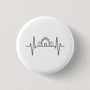 Architect - Architect Heartbeat Houses Button
