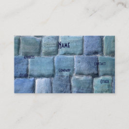 Architect Blue Sandstone Visitenkarte