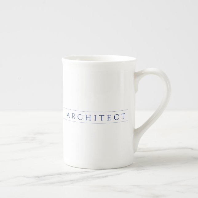ARCHITECT Bone China Tasse / Navy Blau (Rechts)