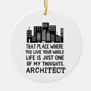 Architect Definition Keramik Ornament