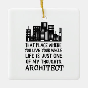 Architect Definition Keramikornament