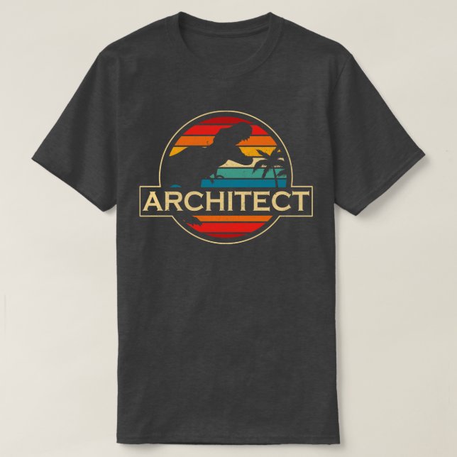 Architect Dinosaur T-Shirt (Design vorne)