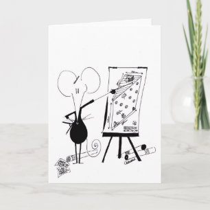 Architect Grußkarte Karte