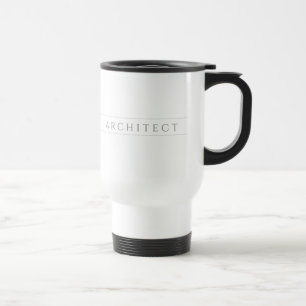 ARCHITECT Reisebecher / Grau