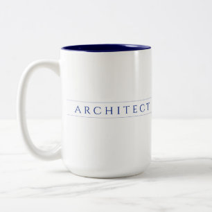 ARCHITECT Tall Navy Zweifarbig-Tasse Zweifarbige Tasse
