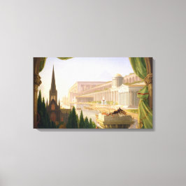 Architect's Dream (von Thomas Cole) Leinwanddruck