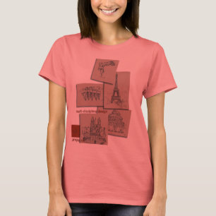 Architectual schneller Skizze-T - Shirt