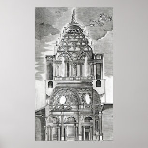 Architectural Illustration Poster