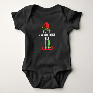 Architecture Elf Weihnachtsmatching Familiengesche Baby Strampler