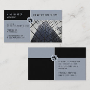 Architekt   Architekturdesigns Visitenkarte