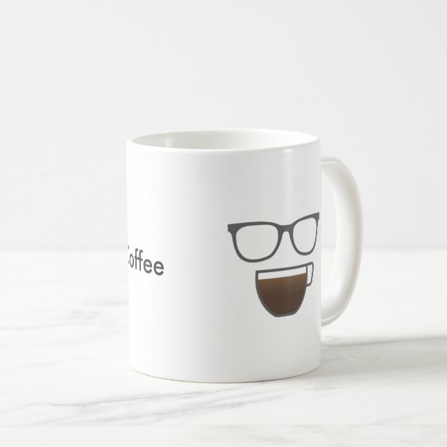 Architekt auf Kaffee-Logo-Tasse Tasse (VorderseiteRechts)
