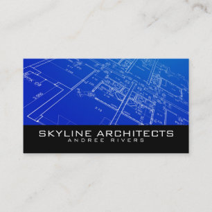 Architekt, Bauer, Generalunternehmer Visitenkarte
