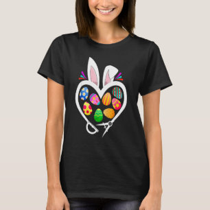 Architekt Bunny Heart Ostereier Hunt Rabbit Ohren T-Shirt