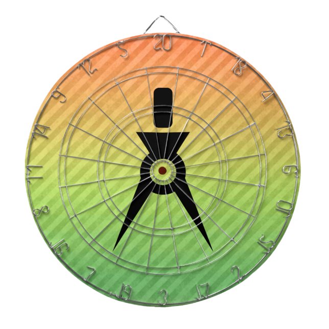 Architekt Dartscheibe (vorne)