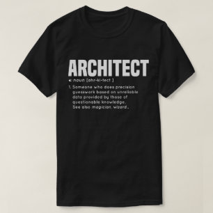 ARCHITEKT Definitions-cooles Geschenk T-Shirt