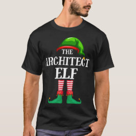 Architekt Elf Matching Familie Weihnachten Pajama T-Shirt