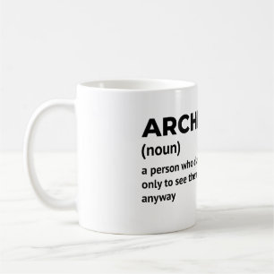 Architekt - Funny Job Definition Kaffeetasse