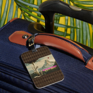 Architekt für die surreale Sammlung Ihres Schicksa Gepäckanhänger