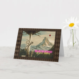 Architekt für die surreale Sammlung Ihres Schicksa Karte