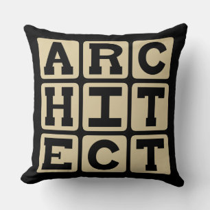 Architekt, Gebäudeplaner Kissen