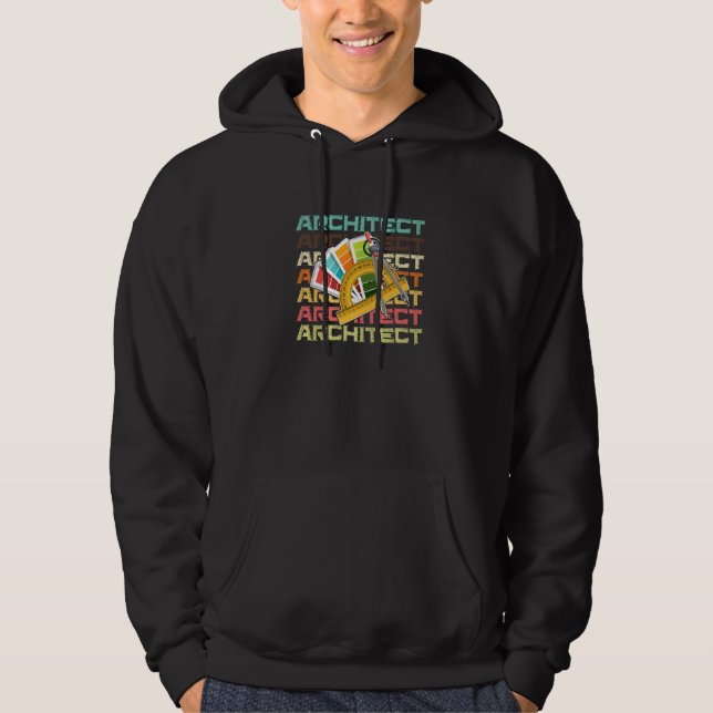Architekt I Gebäude Architect Construction Archit Hoodie (Vorderseite)