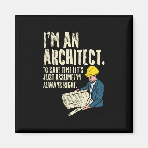 Architekt - Ich bin Architekt Magnet