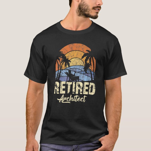 Architekt im Ruhestand   T-Shirt (Vorderseite)