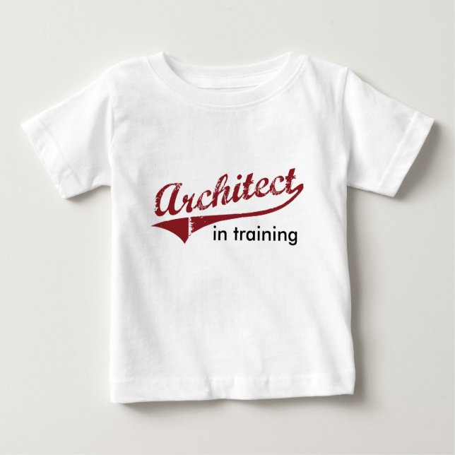 Architekt im Training Baby T-shirt (Vorderseite)