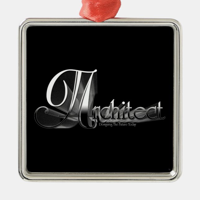 Architekt Ornament Aus Metall (Vorne)