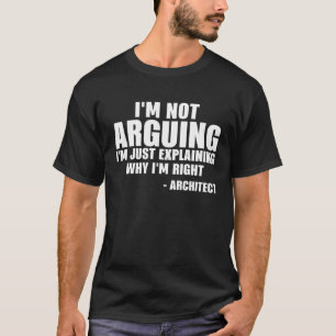 Architekt Student Architekt Ingenieur Abschluss T-Shirt